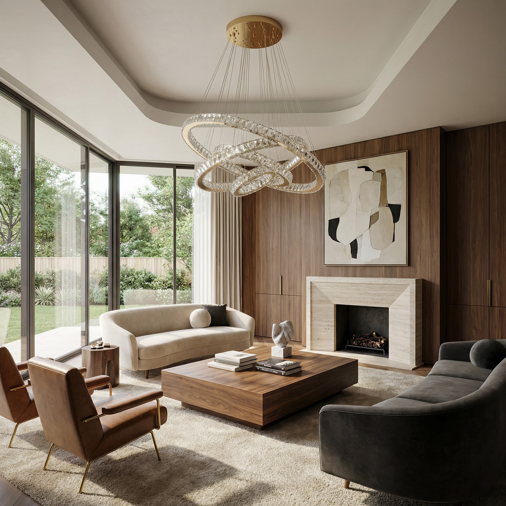 lustre Luxis vue ambiance | Luxarmonie