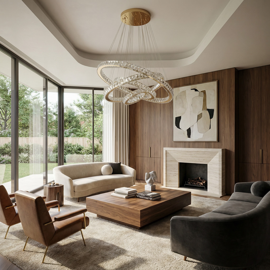 lustre Luxis vue ambiance | Luxarmonie