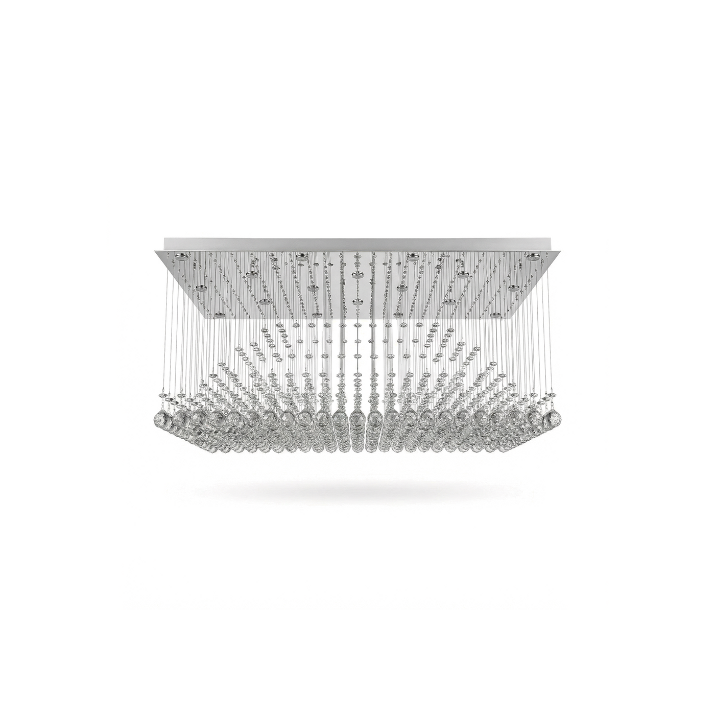 Plafonnier Haut de Gamme Style Luxueux avec Cristaux Suspendus – Futura