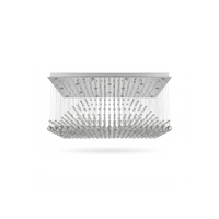 Plafonnier Haut de Gamme Style Luxueux avec Cristaux Suspendus – Futura