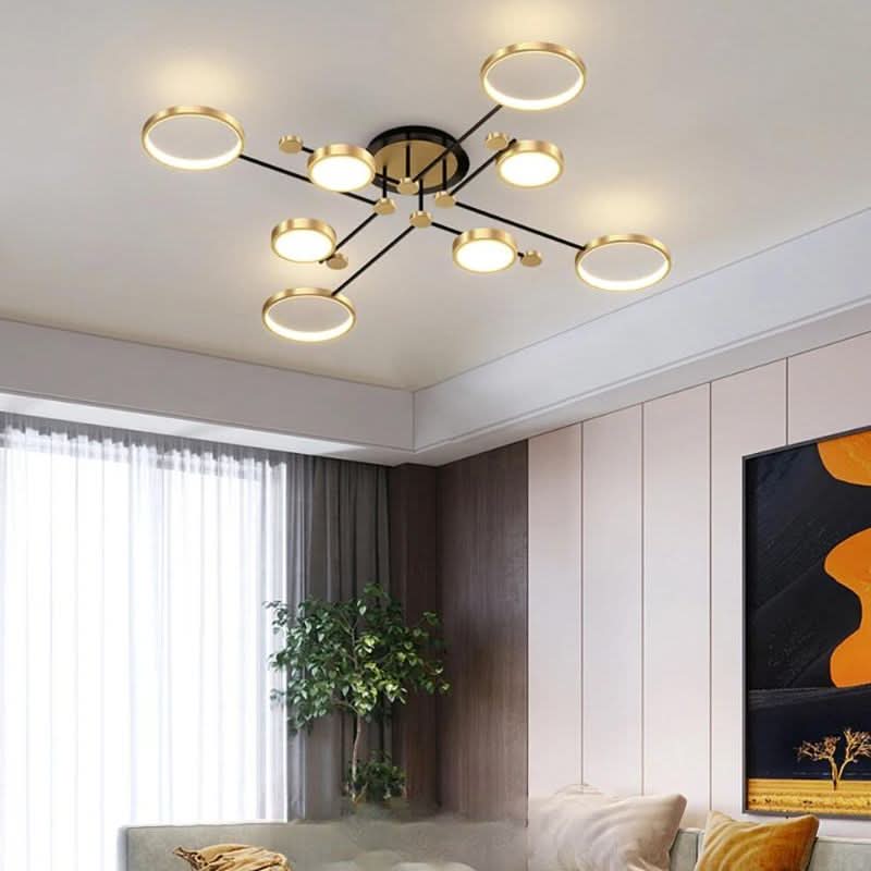 LED-Deckenleuchte Design mit Fernbedienung und dimmbarer Helligkeit – Halo