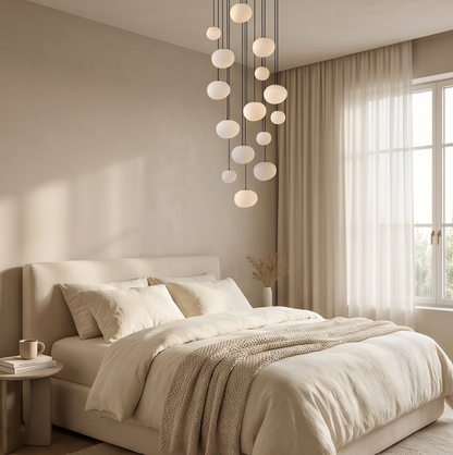 Suspension moderne en alliage pour salon – Heliora
