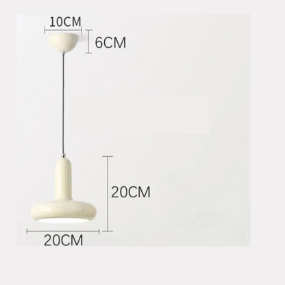 Lacquered Aluminium Dome Pendant – Zénorial