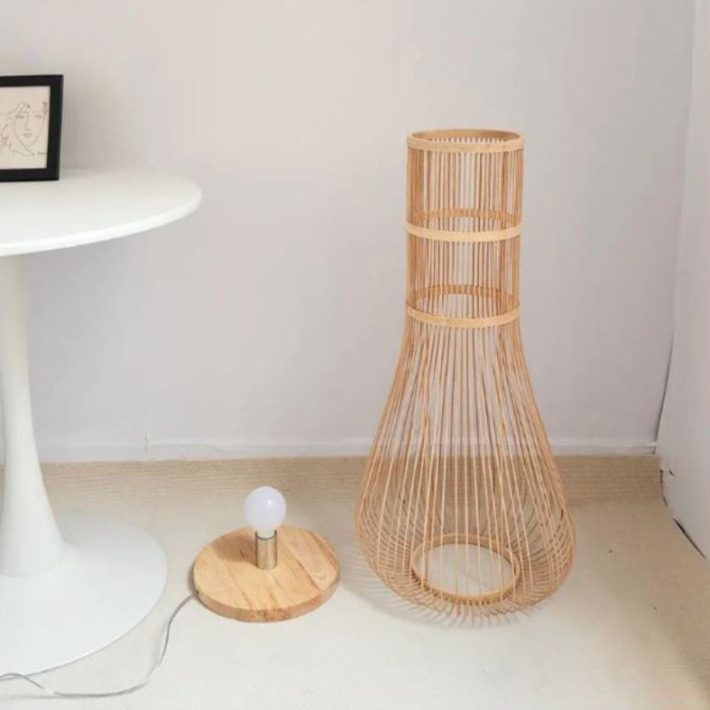 Lampadaire Écologique Ambiance Douce Bohème – Célisca