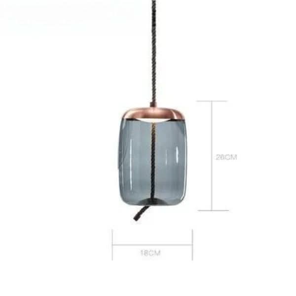 인더스트리얼 시크 스타일의 높이 조절형 디자인 펜던트 – Nébulis