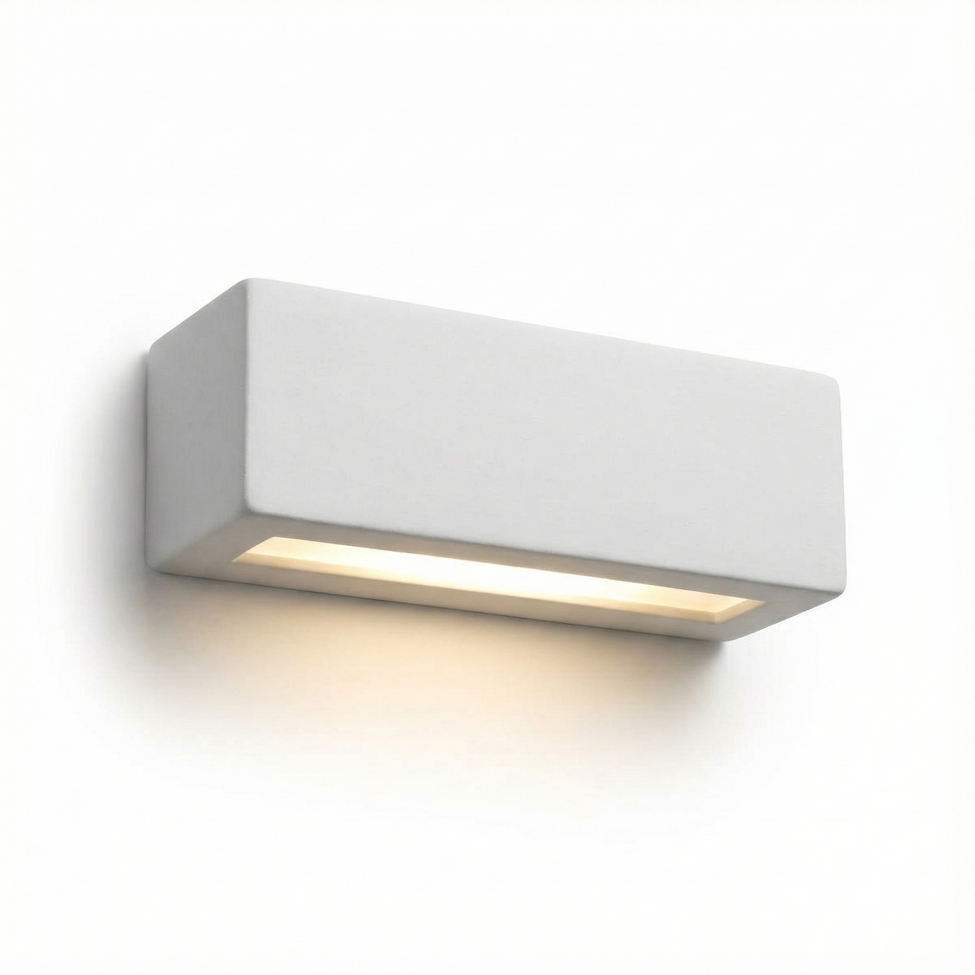 Aplique de parede em cerâmica branca moderna - Asterionis