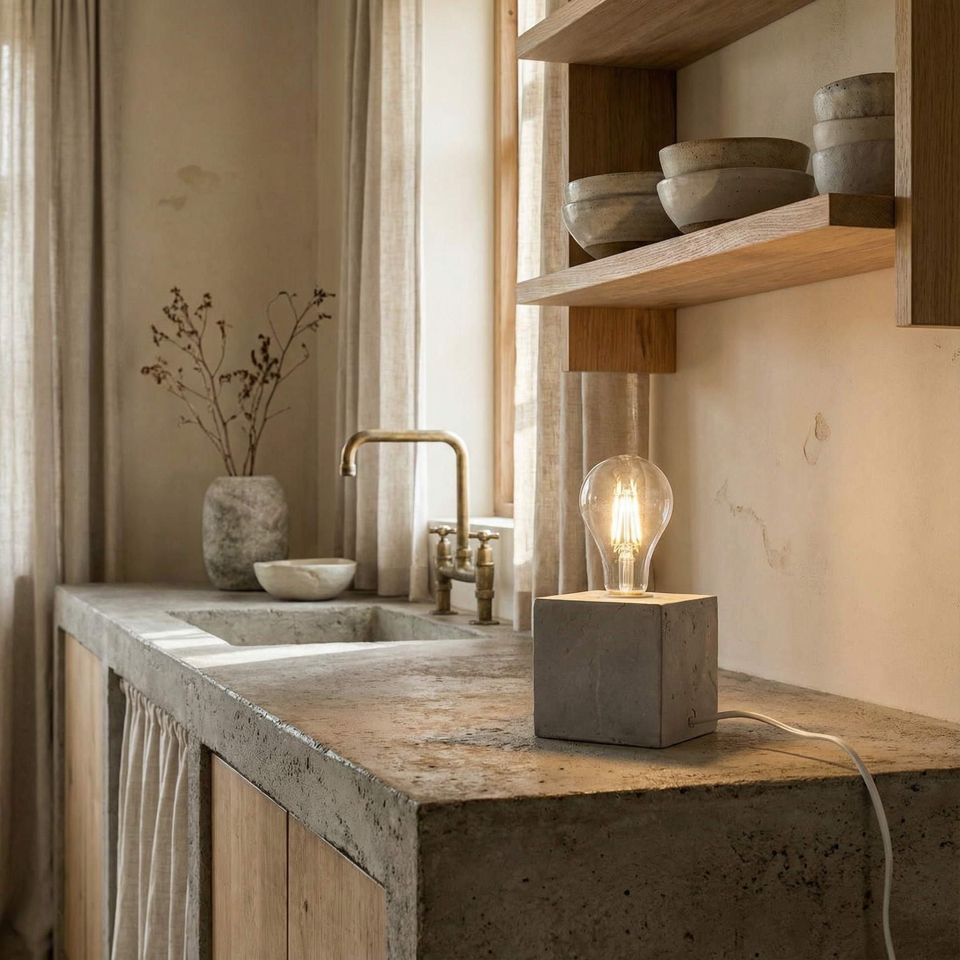 Lampe à poser modèle Arkanis vue ambiance | Luxarmonie