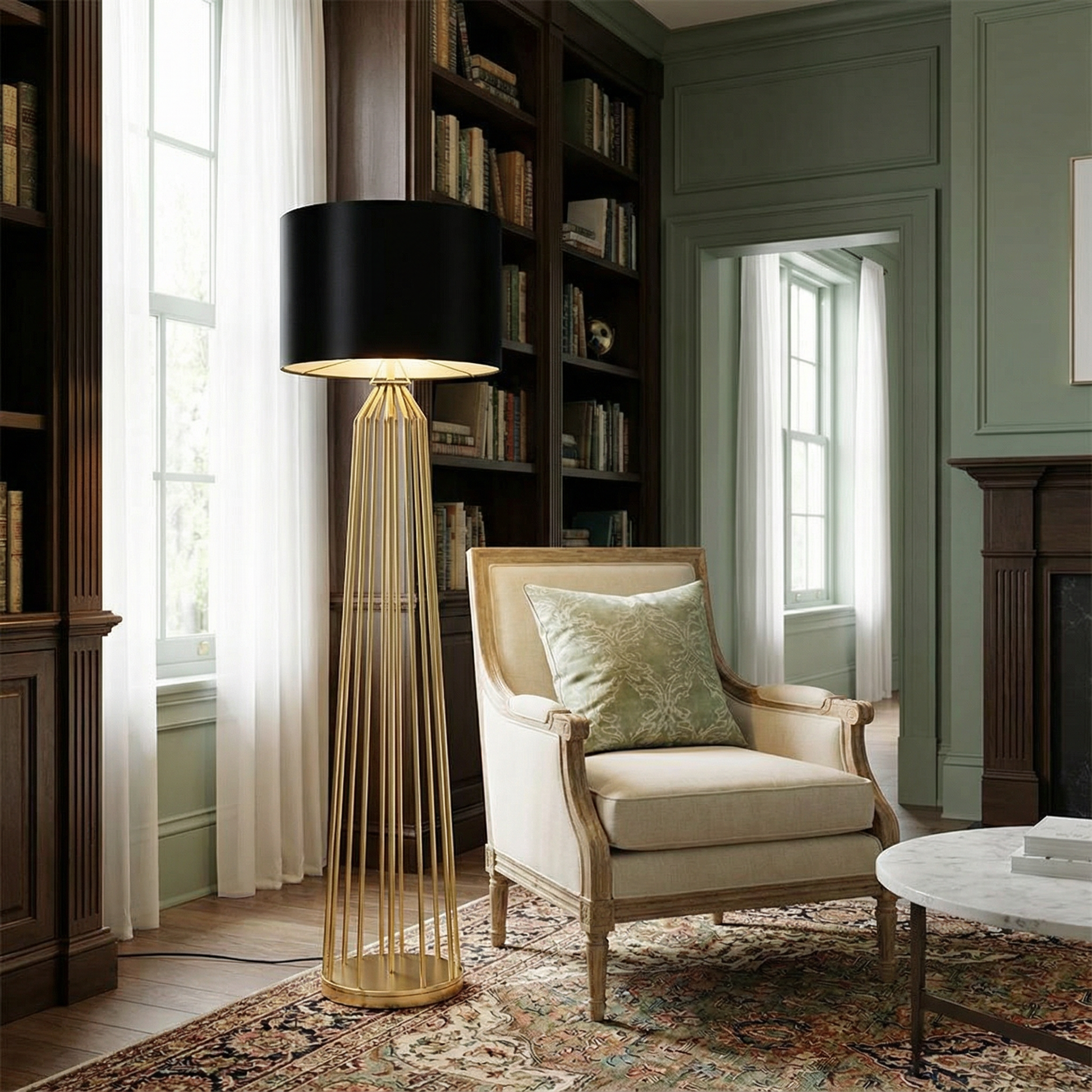 Lampadaire Coralia vue détail | Luxarmonie