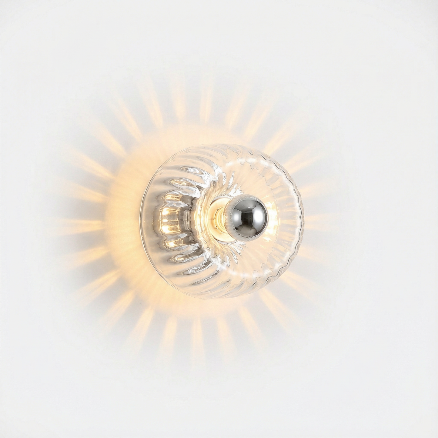 מנורת קיר לבנה נקייה וניתנת להתאמה אישית – Cléora