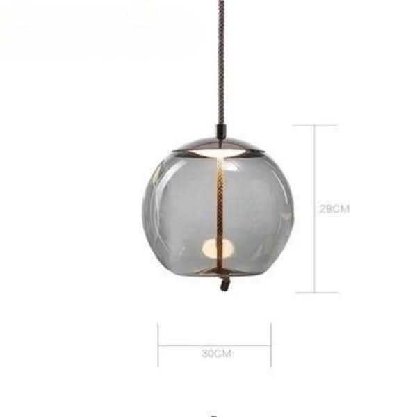 인더스트리얼 시크 스타일의 높이 조절형 디자인 펜던트 – Nébulis