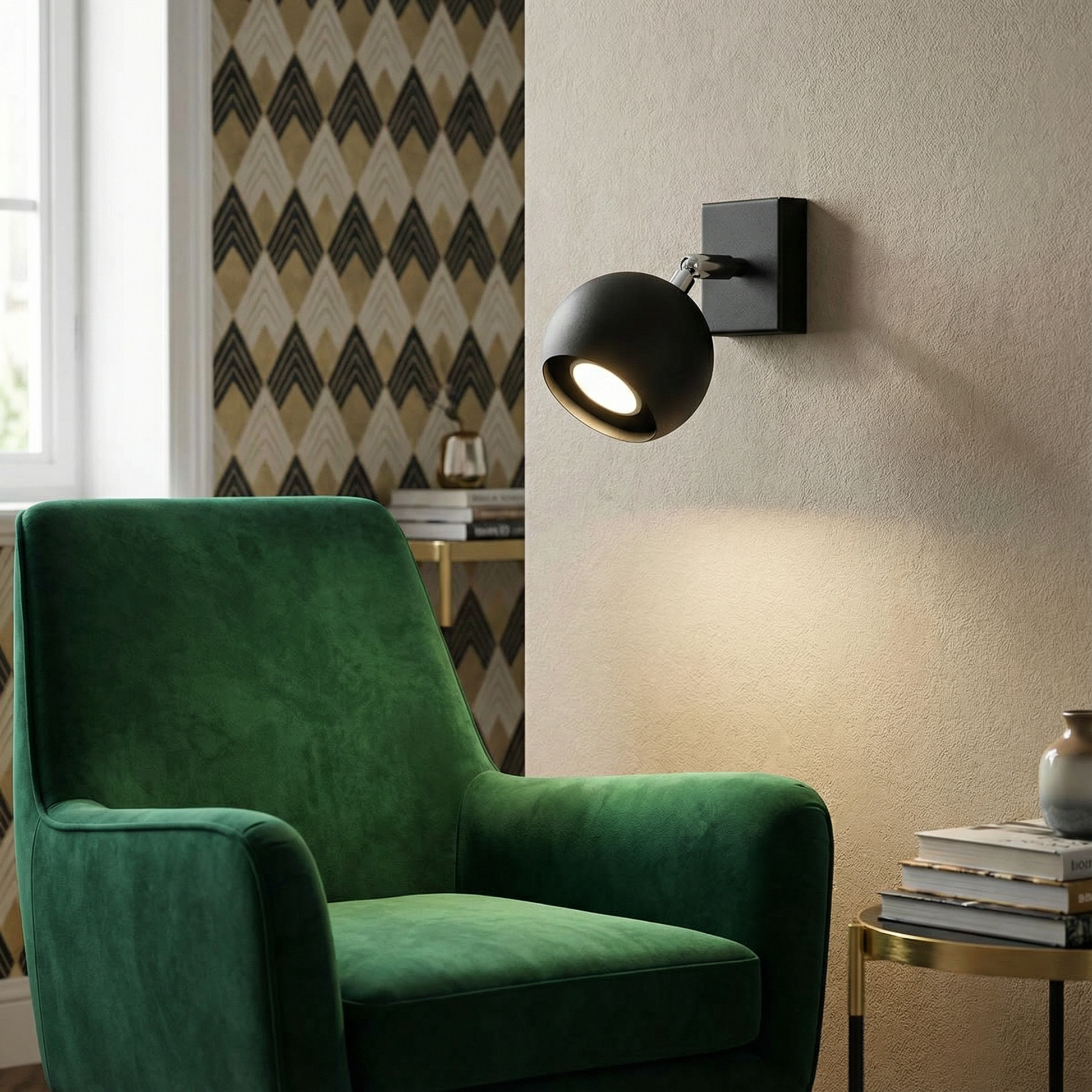 Applique murale modèle Noxaria vue détail | Luxarmonie