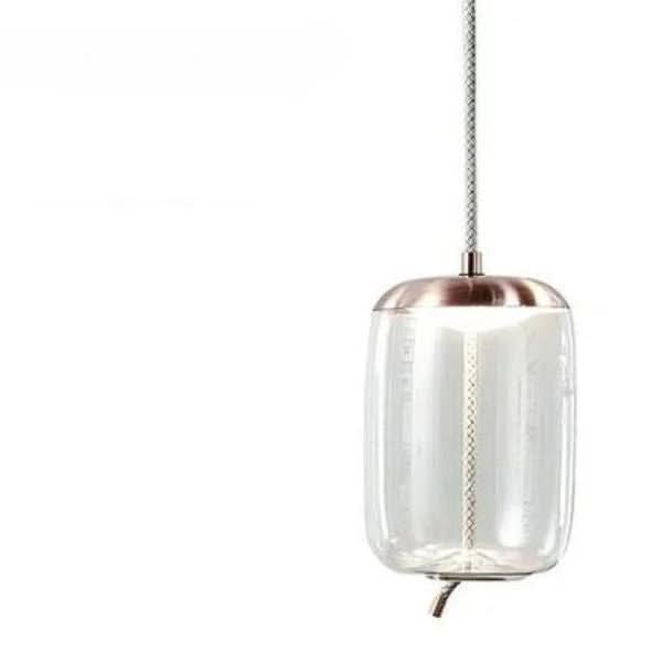 인더스트리얼 시크 스타일의 높이 조절형 디자인 펜던트 – Nébulis