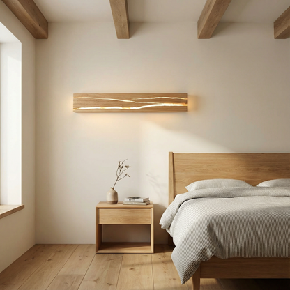 Wall Sconce Wood ambient view | Luxarmonie