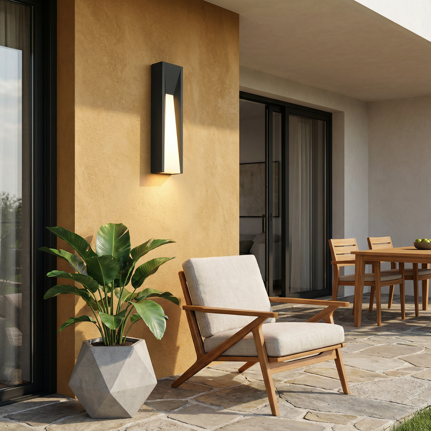 Luminaire Extérieur Arclion vue ambiance | Luxarmonie