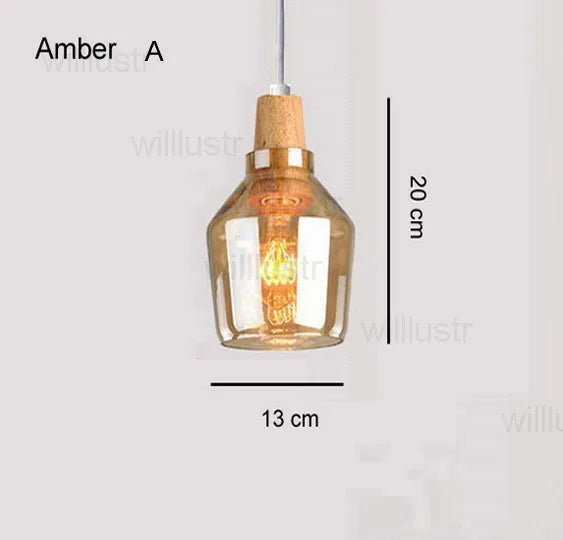 Suspension en verre fumé pour éclairage raffiné – Armonique