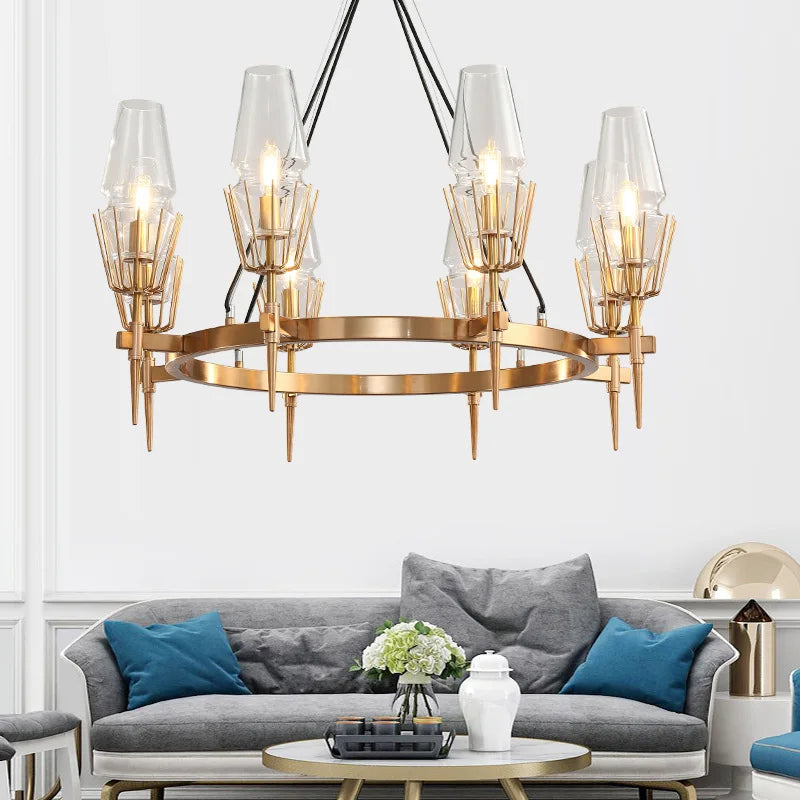 lustre Sable Doré photo 6 | Luxarmonie