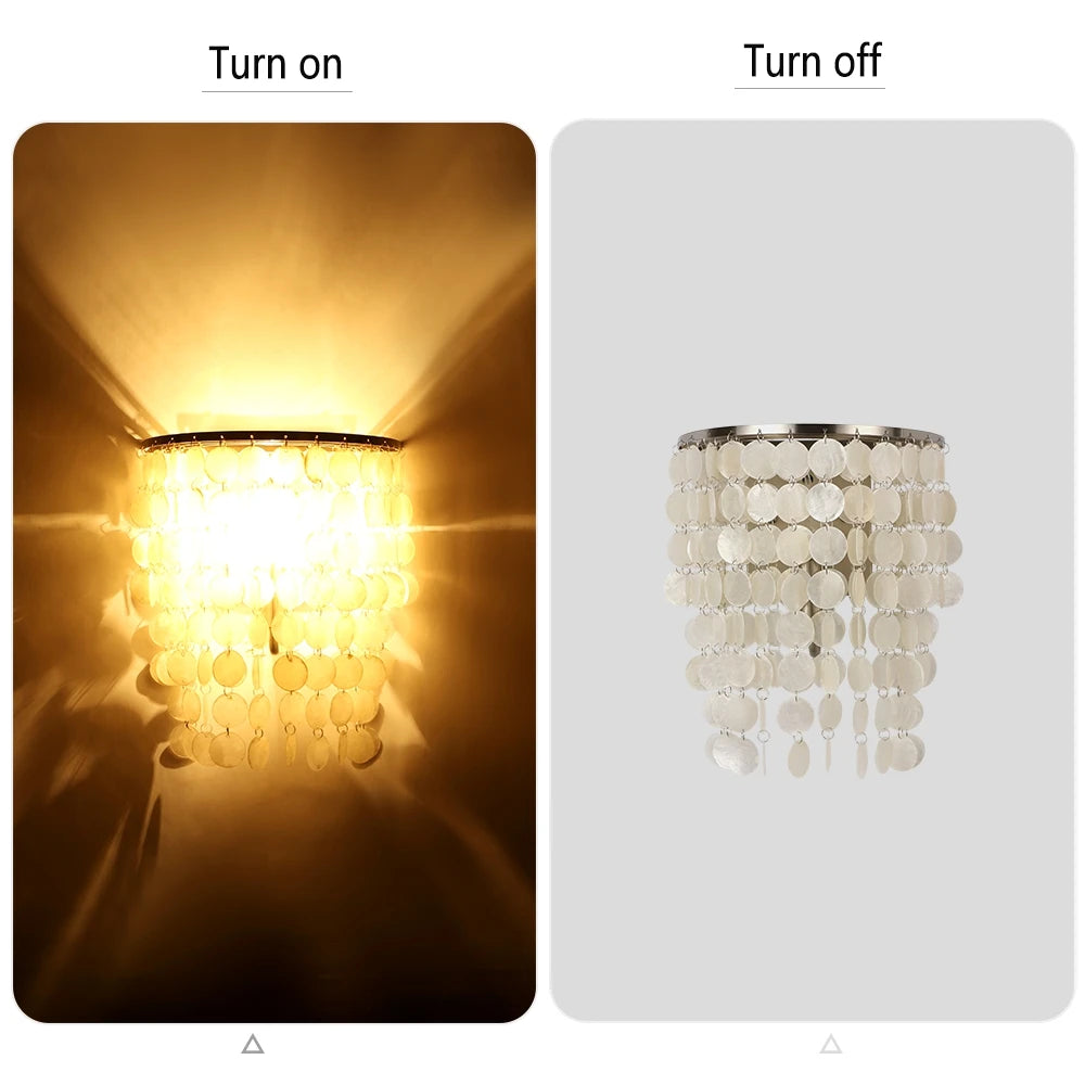 Applique murale moderne pour salon et chambre – Shellura