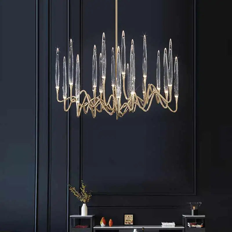 Plafonnier Plume vue détail | Luxarmonie