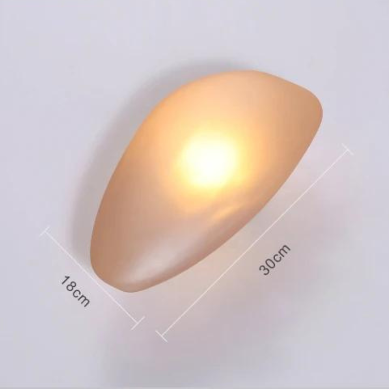 Applique Murale Moderne Verre et Galets pour Ambiance Chic – Glowena