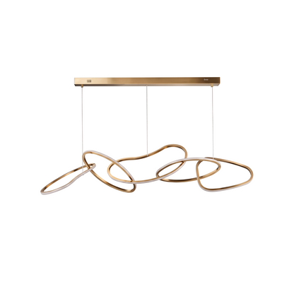 Suspensión Escultural LED Regulable de Alta Gama – Solinna