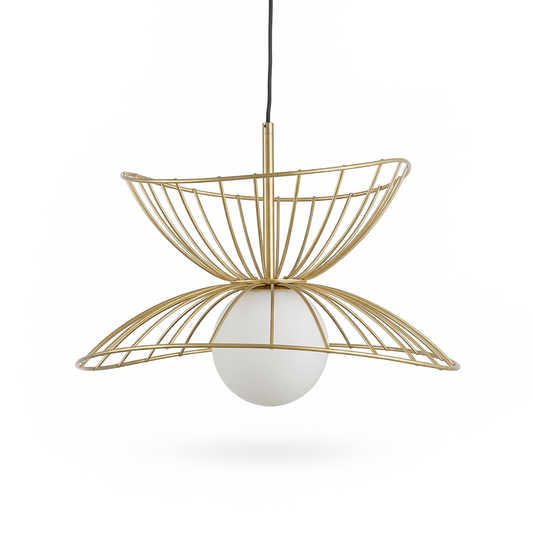 Suspension Métal Peint LED Design Épuré – Fabulus