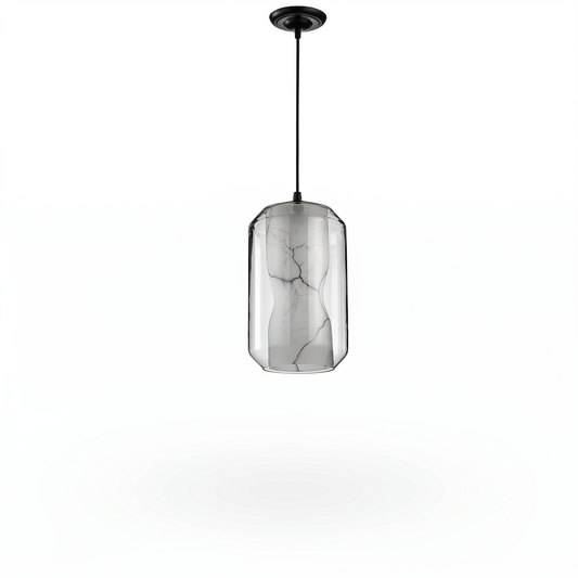 تعليق إسكندنافي بغطاء زجاجي مصنوع يدوياً – Nordic Verse Art