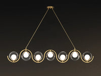 Suspension Design Sphérique Métal & Verre & Ambiance Chaleureuse – Althéa