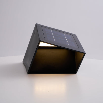 Lámpara solar exterior compacta para jardín – Soléclat