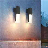 Applique Murale Extérieure LED avec Capteur – Modèle Bullema