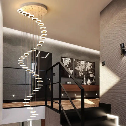Plafonnier Fluxe vue ambiance | Luxarmonie