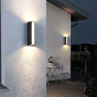 Applique murale LED moderne en aluminium – Alumiscape