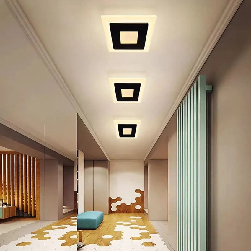 Plafonnier Intérieur Gradable et Peu Encombrant – Quadrat