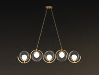 Suspension Design Sphérique Métal & Verre & Ambiance Chaleureuse – Althéa