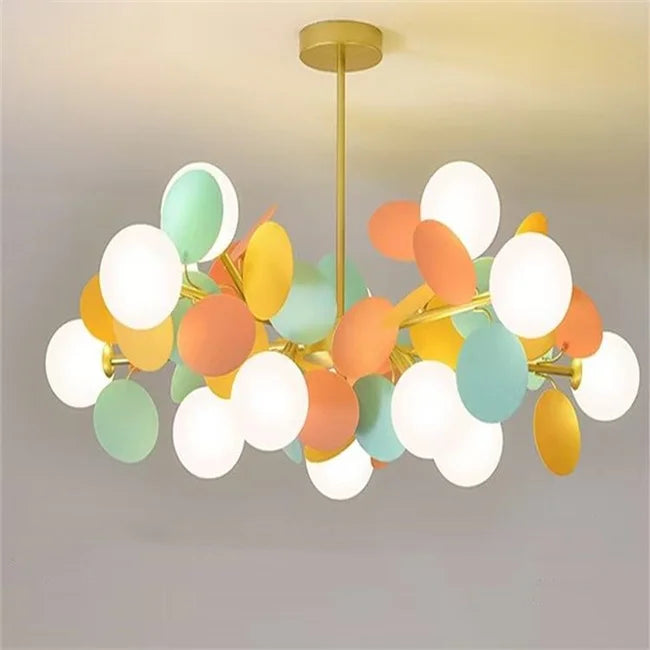 Suspension Artistique LED Ambiance Joyeuse – Cléora