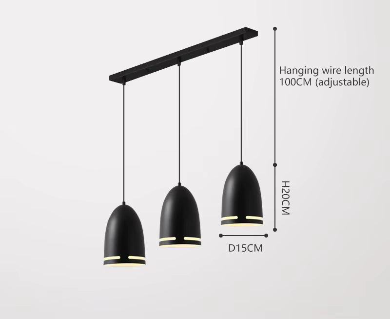 Suspension triple Vespera doree haut de gamme design intemporel - vue 8