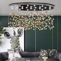 Lustre Cristal Moderne pour Salon – Cristallisea