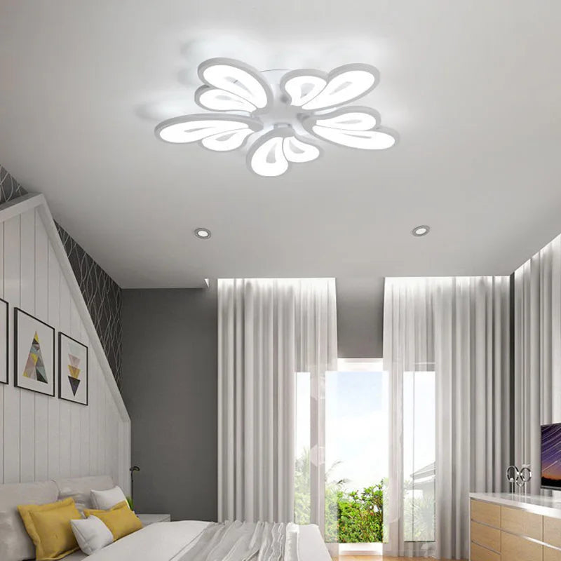 Plafonnnier Haute Tech Finition Mate & Halo Confortable – Nébulis