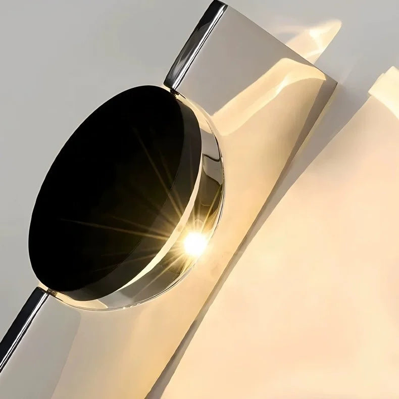 Suspension Intemporelle en Aluminium Brossé et Verre – Valtéra