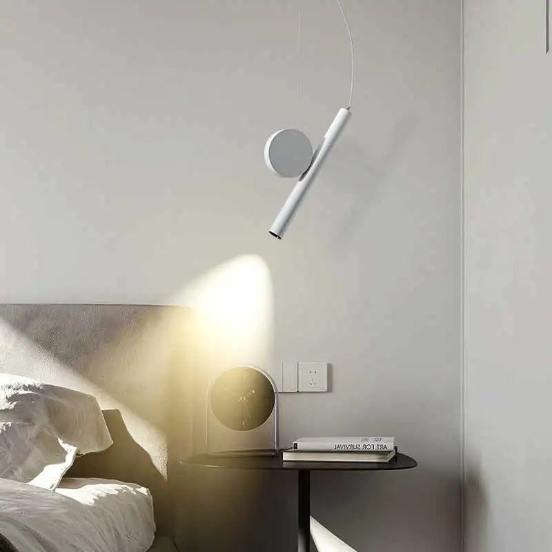 Suspension Moderne Ligne Fluide et Éclat Raffiné – Clarté Divine