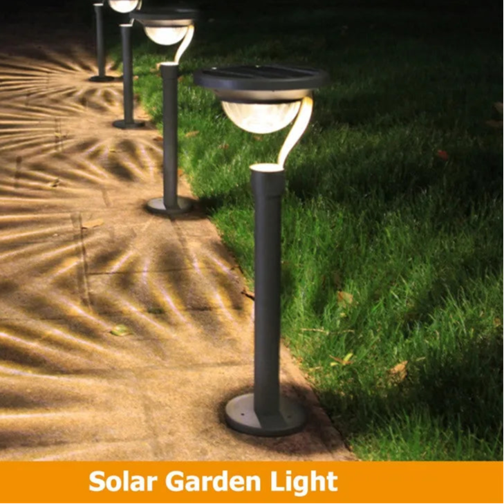 Lampe de jardin solaire en aluminium – Solastice