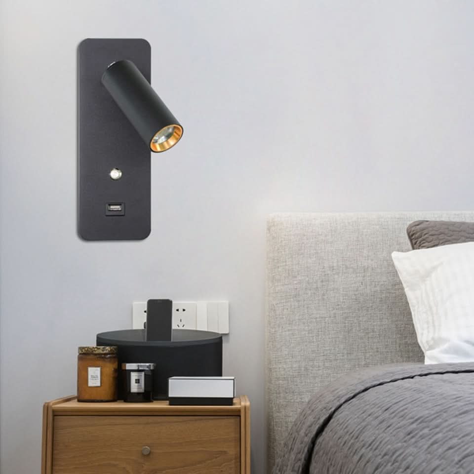 Applique Murale USB Minimalisme Pratique Design Intérieur – Connexion