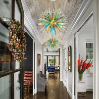 Lustre en Verre de Murano Multicolore – Aurorice