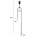 מנורת תלייה בצורה אסימטרית בסגנון אוורירי – Globino