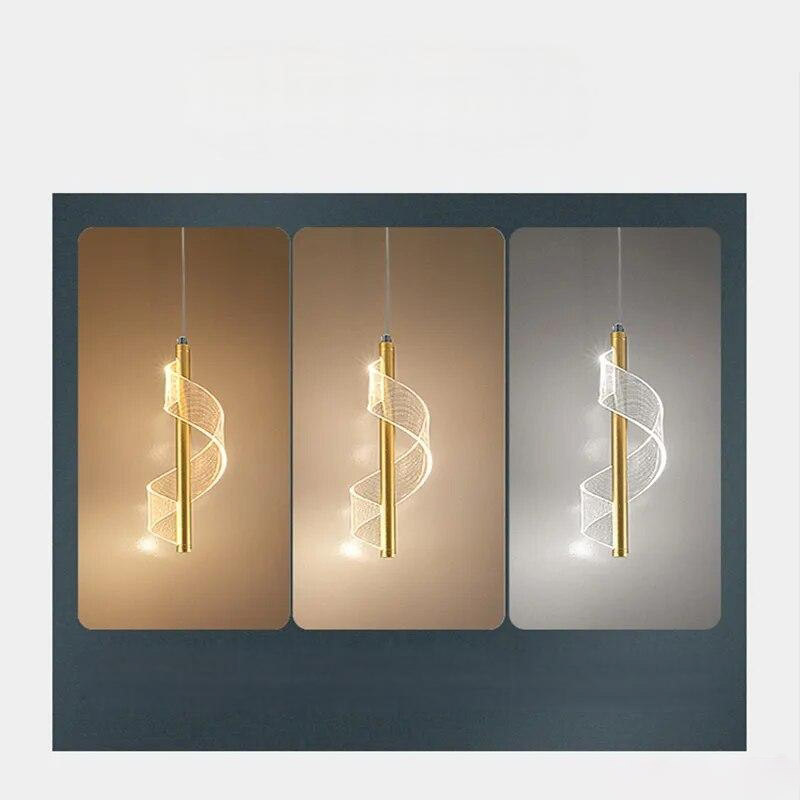 Suspension Moderne Minimaliste avec Abat-jour PVC – Éclipse Noire