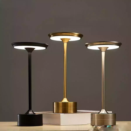 Cordless Lamp Metallico with adjustable touch sensor and minimalist modern design – view 6