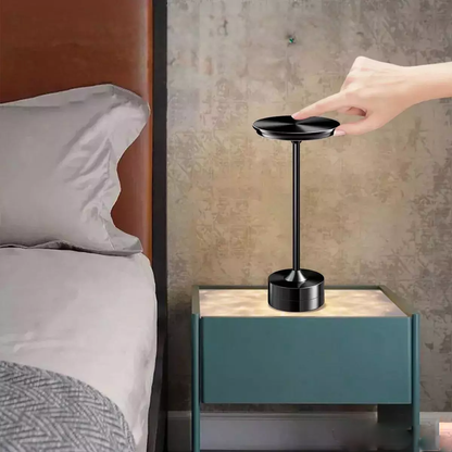 Cordless Lamp Metallico with adjustable touch sensor and minimalist modern design – view 7