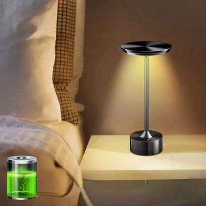 Cordless Lamp Metallico with adjustable touch sensor and minimalist modern design – view 10