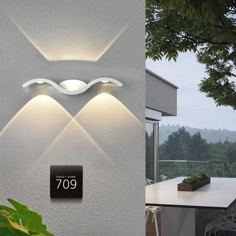 Applique Murale LED en Aluminium pour Jardin – Orialis
