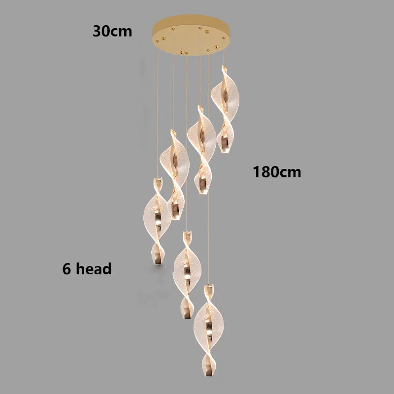 Suspension LED moderne pour salons et salles à manger – Ombrialiste