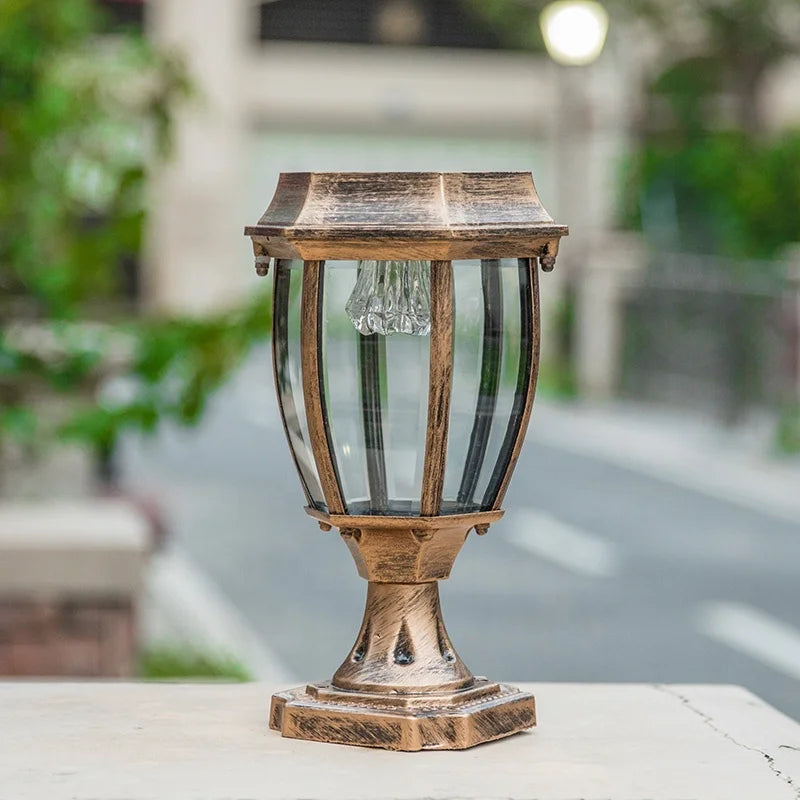 Lampe à poser Solaire Extérieure en Aluminium – Callistoria